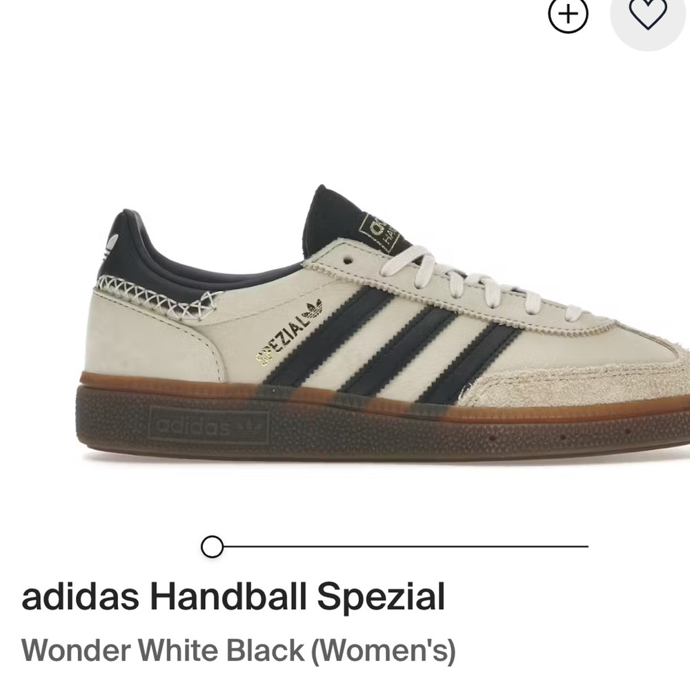 Adidas Handball Spezial Shoes - Wonder White Black